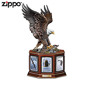 Eagle Art Zippo&reg; Collection With Sculptural Display