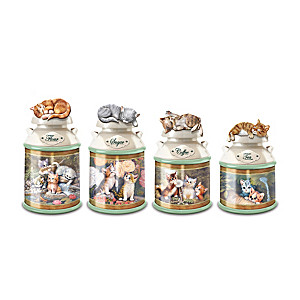 J&#252;rgen Scholz Cat Canisters With Freshness Seal