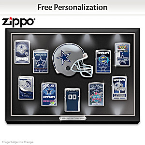 Cowboys Personalized Zippo&reg; Lighter Collection