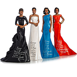 Keith Mallett Michelle Obama Sculptures With Quotes