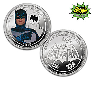 BATMAN Classic TV Series Proof Coin Collection With Display