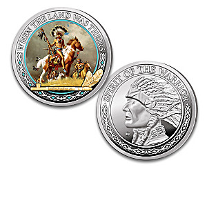 "The Spirit Of The Warrior" Proof Coins With Display Box