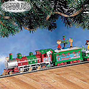 PEANUTS Electric Illuminated Holiday Train Collection