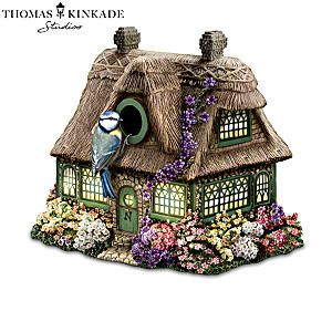Thomas Kinkade Lighted Birdhouse Collection