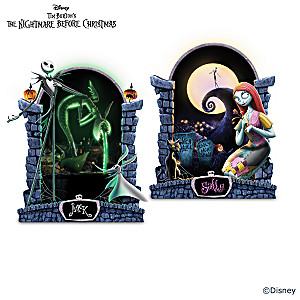 The Nightmare Before Christmas Illuminated Sculptures