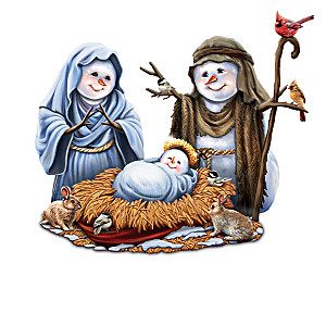 Dona Gelsinger "Oh Snowy Night" Nativity Collection