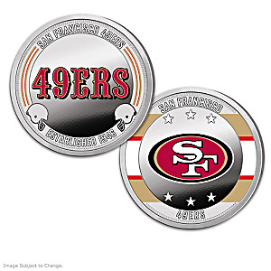 San Francisco 49ers Proof Collection With Display