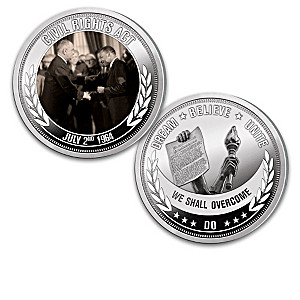 Civil Rights Movement-Inspired Proof Coin Collection