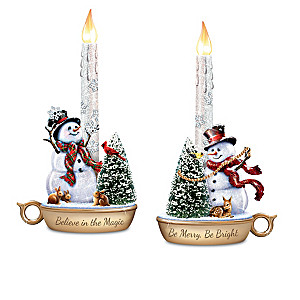 Dona Gelsinger “Warm Winter Welcome” Flameless Candles