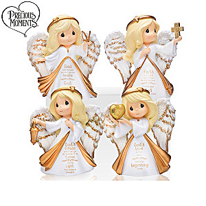 Precious Moments Inspirational Angel Figurine Collection