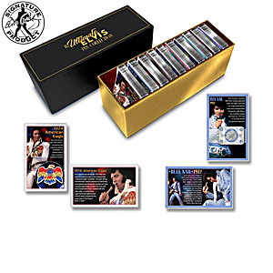 "Ultimate Elvis" Pin Collection With Display Box