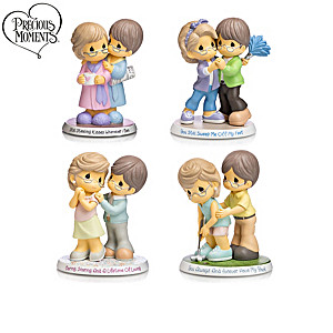 Precious Moments Golden Years Of Love Figurine Collection