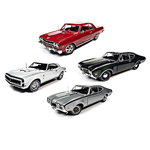 "The Golden Age Of Muscle Cars" 1:18-Scale Diecast Cars