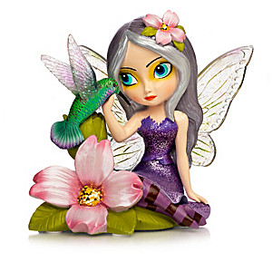 Jasmine Becket-Griffith Fairy And Hummingbird Figurines