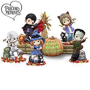 Precious Moments "Marvelous Monster Mash" Figurines