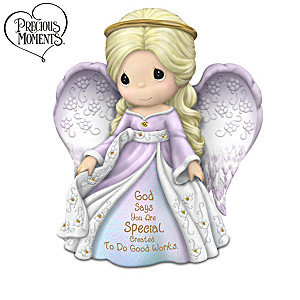 Precious Moments "God Says You Are" Angel Figurines