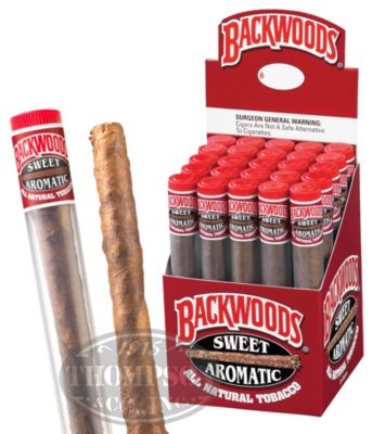 Backwoods Tube Upright Natural Cigarillo Sweet