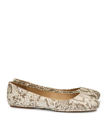 Tory Burch Minnie Travel Ballet Flat, Embossed Leather : Women's View All