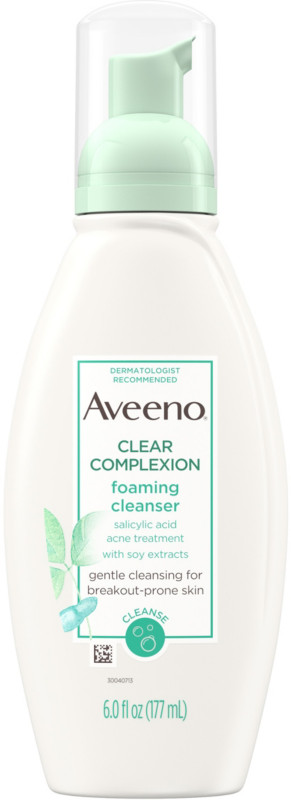 Aveeno Clear Complexion Foaming Cleanser Ulta   Cosmetics 