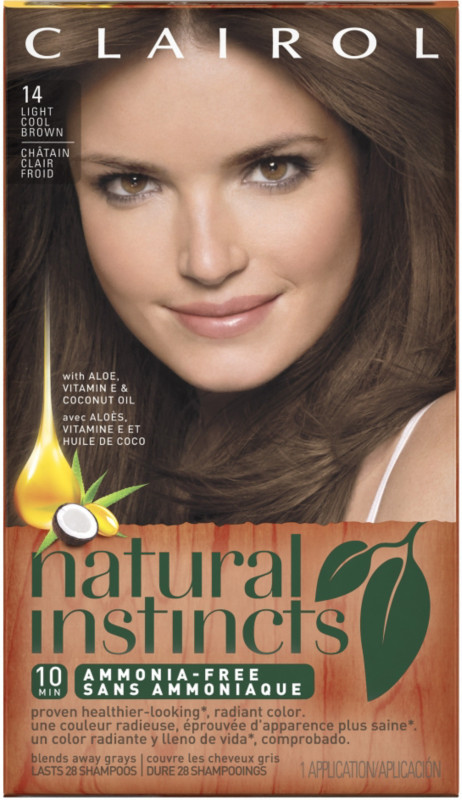 Clairol Clairol Natural Instincts 14 Tweed (Light Ash Brown) Ulta 