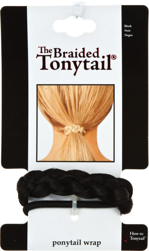 Styling Accessories Mia The Braided Tonytail Ponytail Wrap Black Ulta 