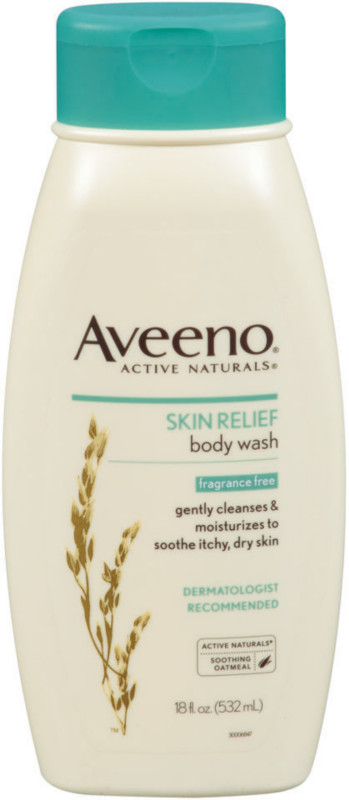 Aveeno Skin Relief Body Wash, Fragrance Free Ulta   Cosmetics 