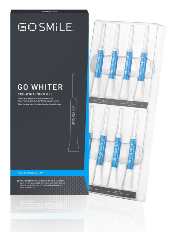 GO SMiLE Speed Whitening Dual action system effectively whitens 