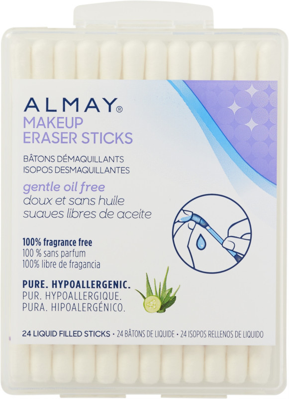 Almay Oil Free Makeup Eraser Sticks 24 Ct