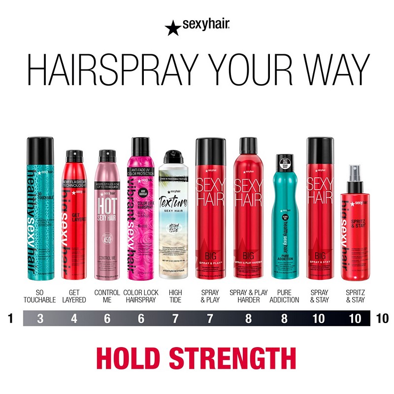 Sexy Hair Spray & Play Volumizing Hairspray Adds Body to Hair — Review |  Allure