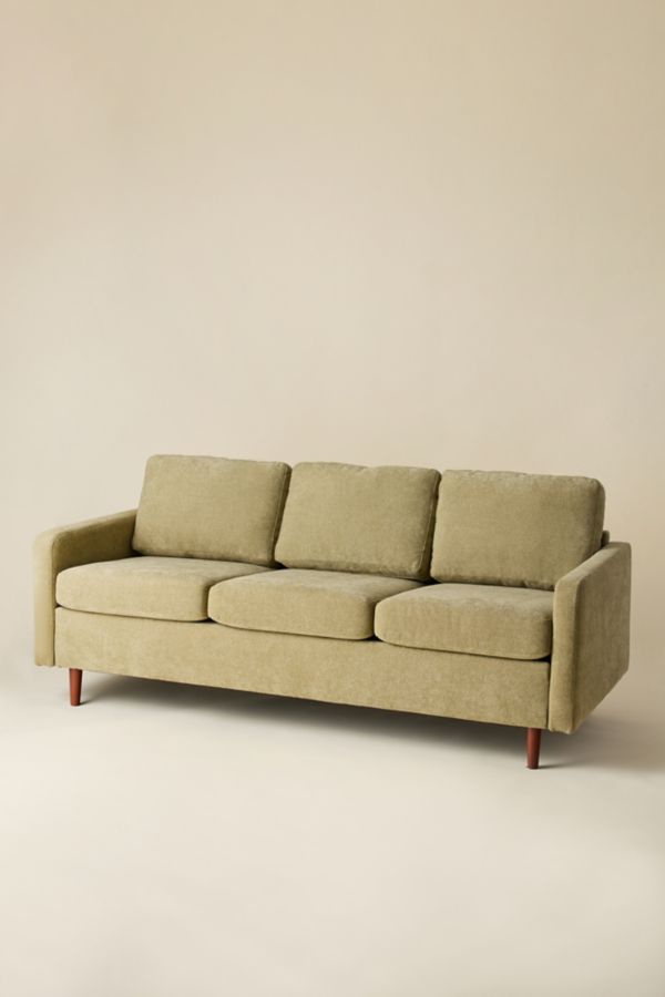 Slide View: 3: Ovi Upholstered 3-Seater Sofa