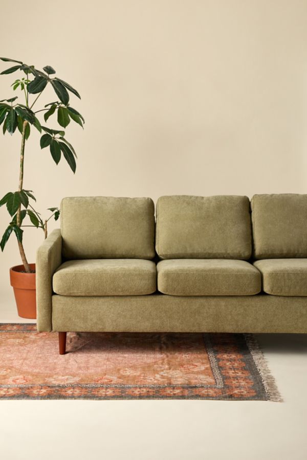 Slide View: 1: Ovi Upholstered 3-Seater Sofa