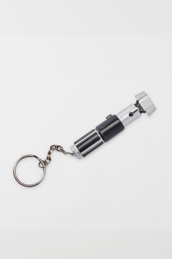 Slide View: 2: Star Wars Mini Lightsaber Flashlight Keychain