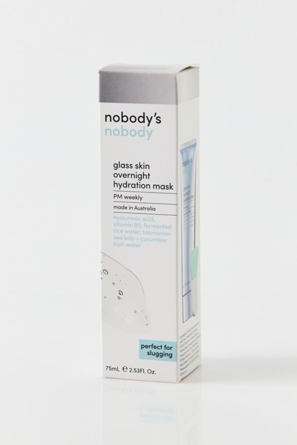 Slide View: 2: Nobody’s Nobody Glass Skin Overnight Hydration Mask