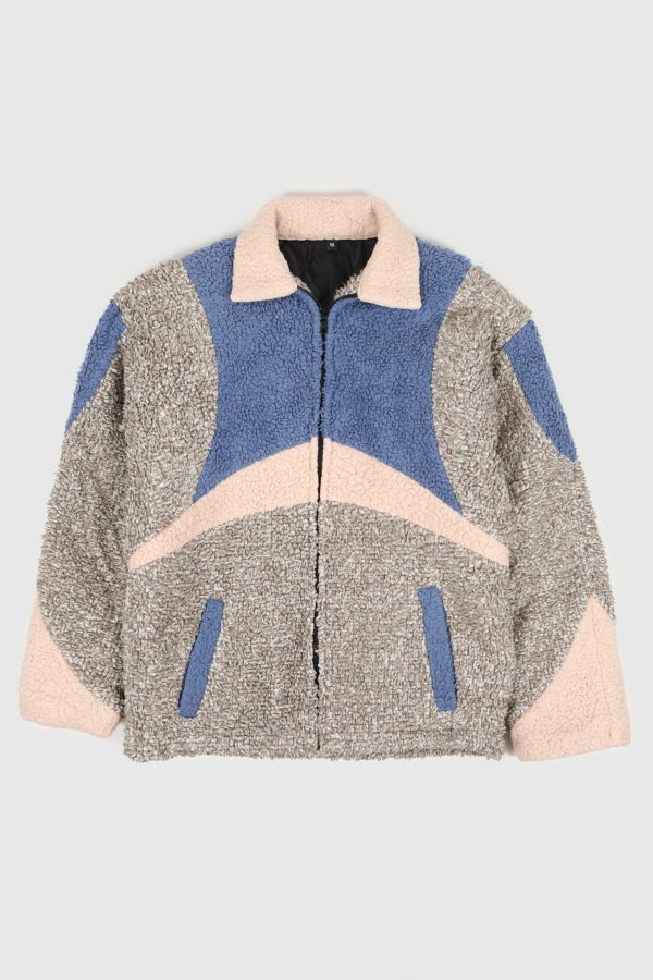 Slide View: 1: Reworked Fleece Jacket 03