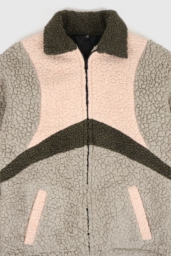 Slide View: 3: Reworked Fleece Jacket 05