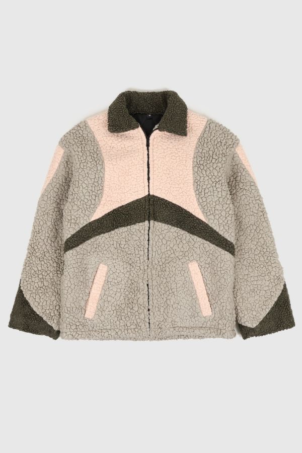 Slide View: 1: Reworked Fleece Jacket 05