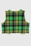 Thumbnail View 2: Reworked Woolen Plaid Tie Vest 12