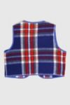 Thumbnail View 2: Reworked Woolen Plaid Tie Vest 17