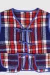 Thumbnail View 3: Reworked Woolen Plaid Tie Vest 17