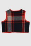 Thumbnail View 2: Reworked Woolen Plaid Tie Vest 11