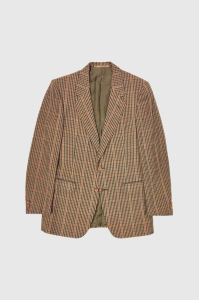 Vintage 1960’s D’Avenza Plaid Suit Jacket Blazer