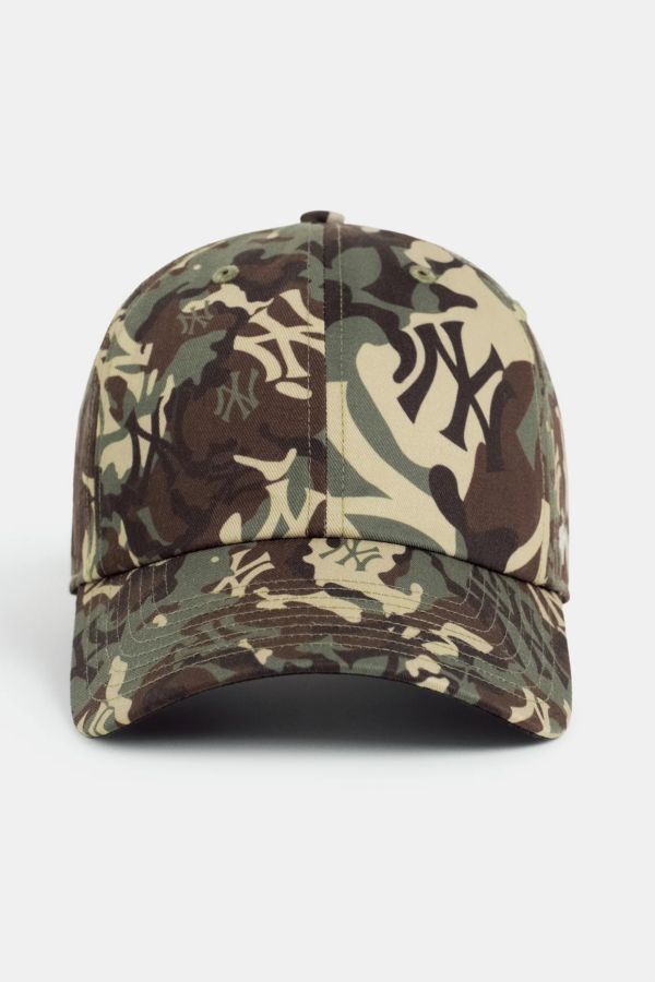 Slide View: 1: Madhappy Yankees Camo '47 Clean Up Hat