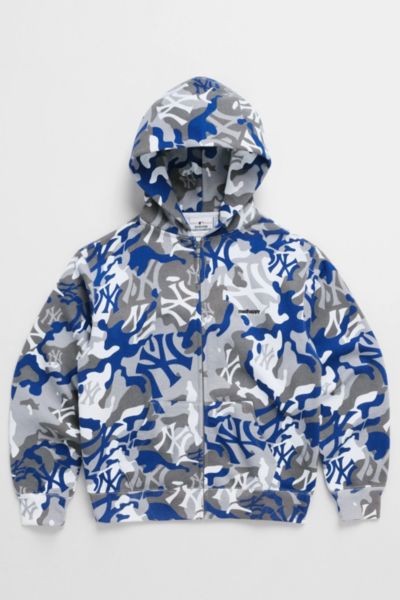 Madhappy Yankees Camo Full Zip Hoodie