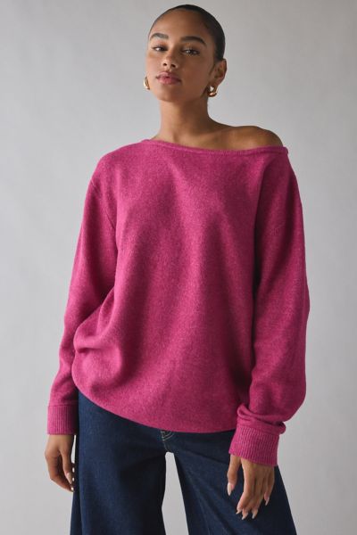 UO Nola Oversized Off-The-Shoulder Sweater