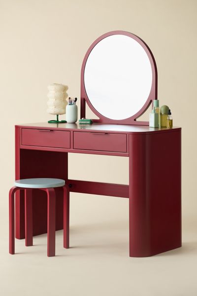 Kane Wood Mirror Vanity