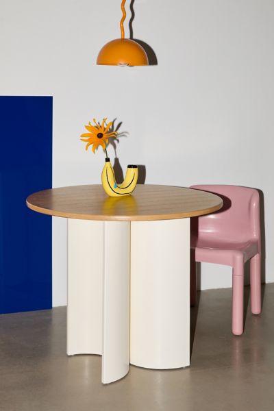 Miles Half-Moon Sculptural Dining Table