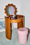 Thumbnail View 1: Stacie Wood Flip-Top Mirror Vanity