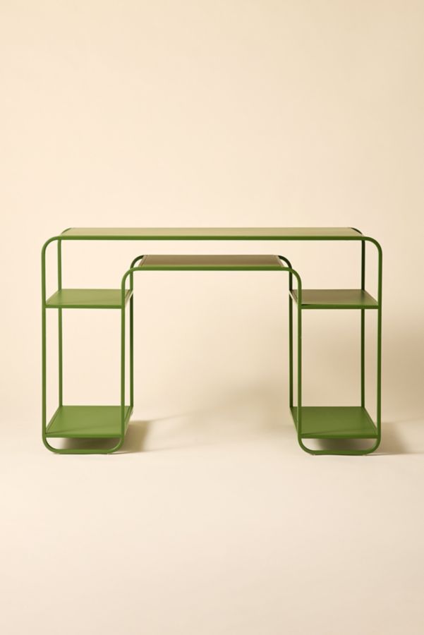 Slide View: 2: Alana Metal Desk