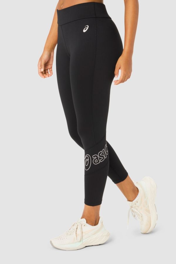 Slide View: 1: ASICS Logo 7/8 Athletic Legging