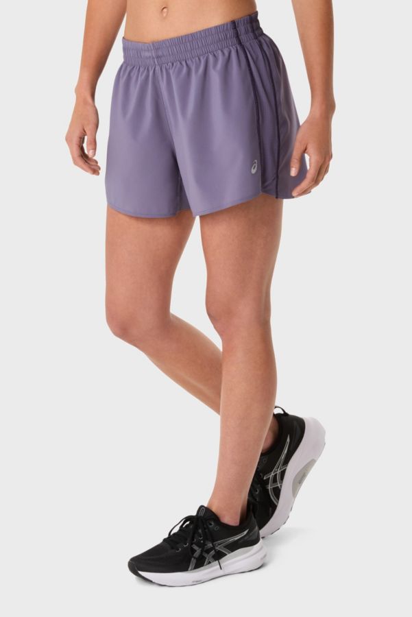 Slide View: 4: ASICS Silver 4in Running Short